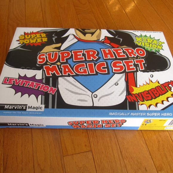 Marvin's Magic Super Hero Magic Trick Set SUPER POWER Brand New - Picture 4 of 9